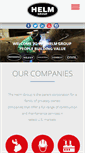 Mobile Screenshot of helmgroup.com